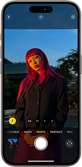 L’iPhone 15 Pro permet de réaliser des portraits nouvelle génération