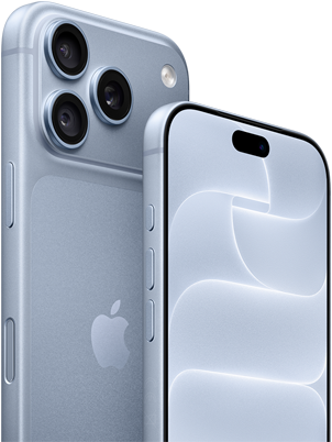 iPhone 18 Pro, glacier, vues avant et arrière montrant le Ceramic Shield et le triple appareil photo