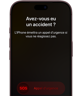 Profitez de fonctionnalités de sécurité, comme Détection des accidents