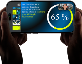 Démonstration d’un appel vidéo à l’horizontale avec une présentation Keynote sur un iPhone 18 Pro, noir