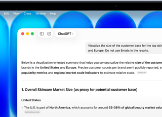 MacBook Neo, montrant des performances d’IA de niveau supérieur, une personne interroge ChatGPT sur les facteurs de régulation dans le domaine des soins de la peau