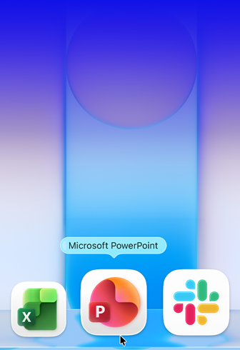 Écran de MacBook Neo avec la fenêtre Applications contenant une grande variété d’apps